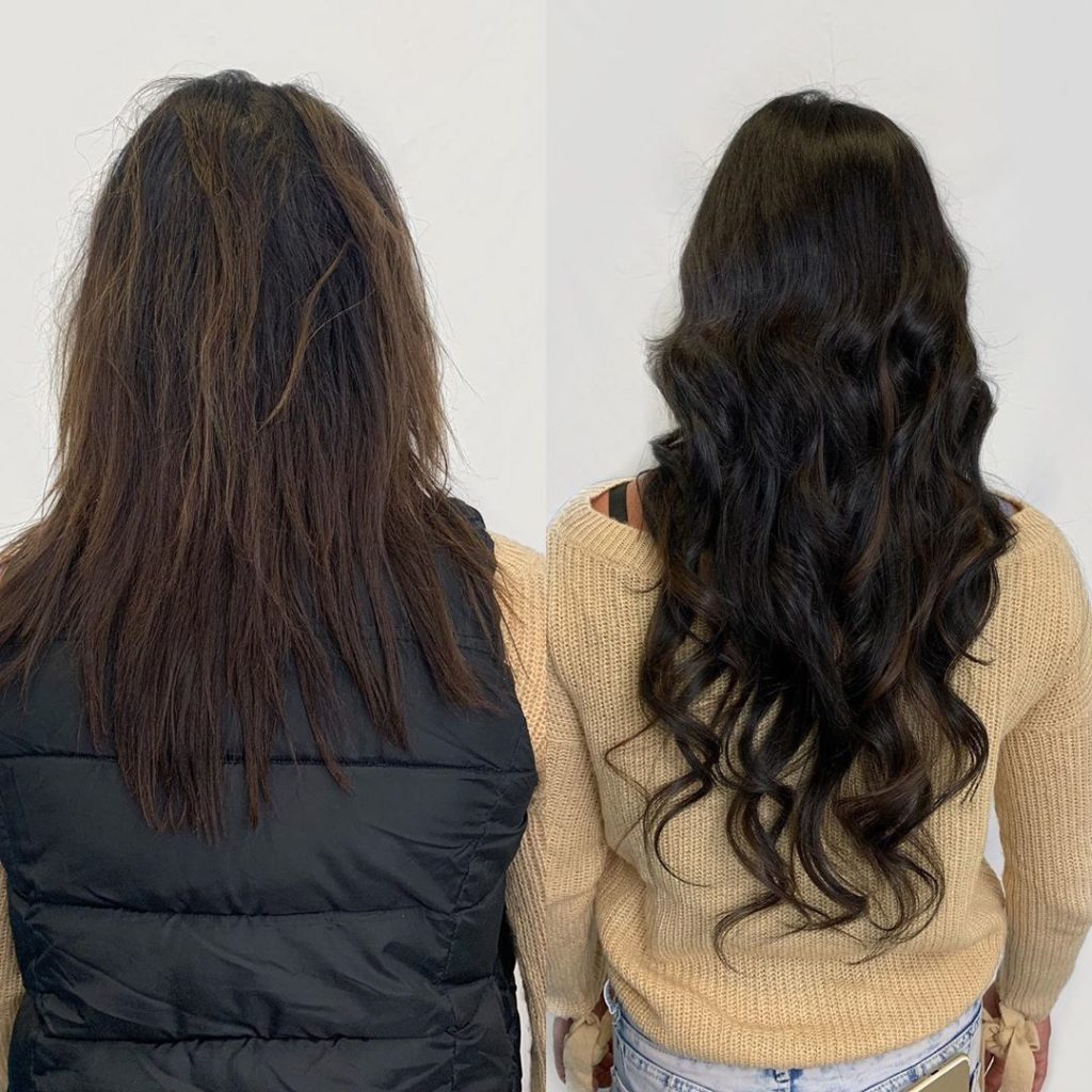 22 in fusion hair extensions