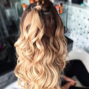 hairband or clip in extensions style VA Beach