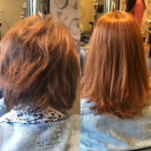 copper topper plus fusion extensions to match
