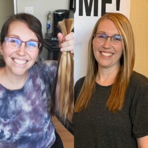 chemo girls extensions before and after
