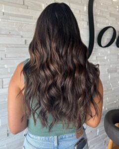 clip in hair extensions by emily siren stylist VA beach