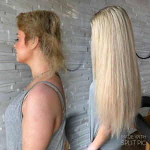 chemo-girls-before-after Virginia Beach Siren Stylist