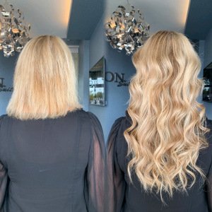 blonde-hairtalk-tape-in-extensions-VA-Beach